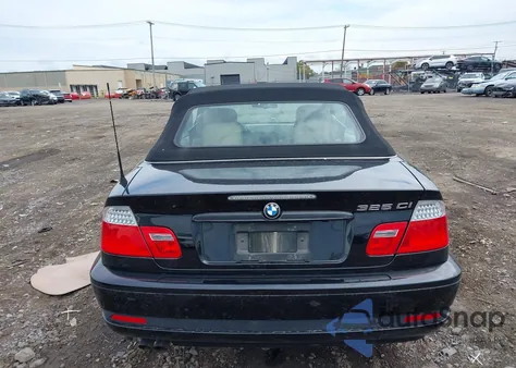 2006 BMW 325Ci из США, поврежденный, VIN WBABW33486PX85565